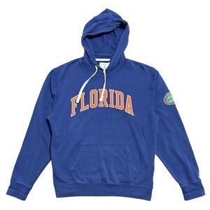 Florida Gators Hoodie Mens Large Blue NCAA‎ Football Pullover Sweatshirt Fleece
